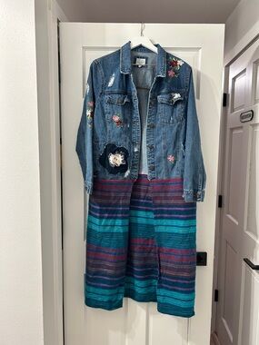 Wax Jean Embroidered Jacket